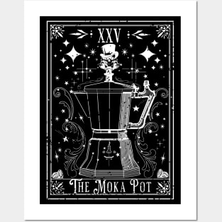 The Moka Pot Coffee Tarot Card Posters and Art